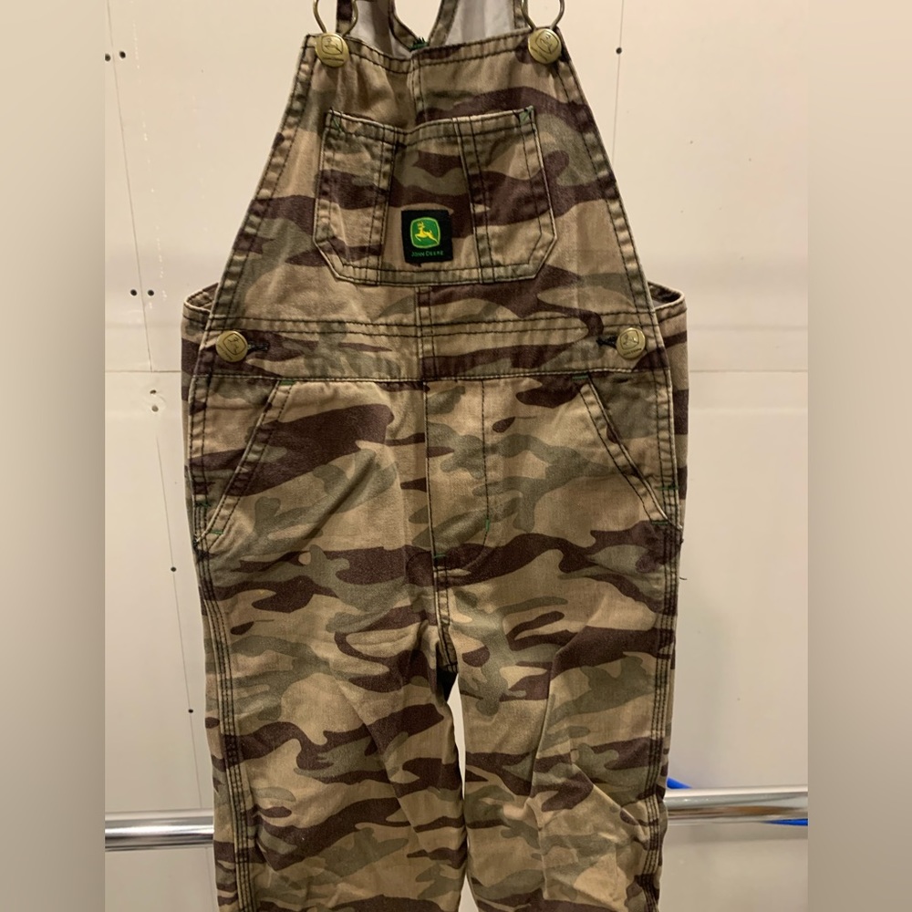 Camo overalls